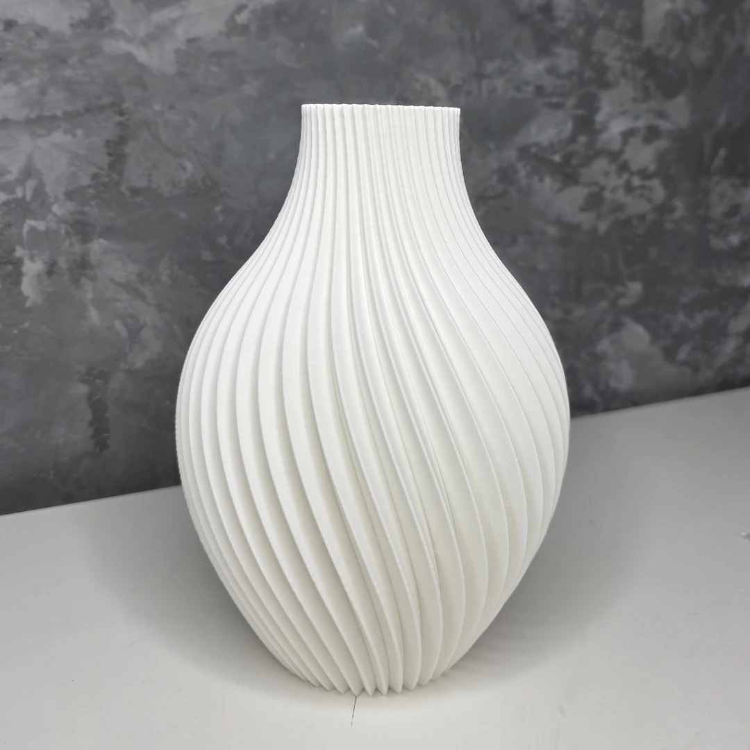 Designová váza Spiral - 3D tisk z PLA